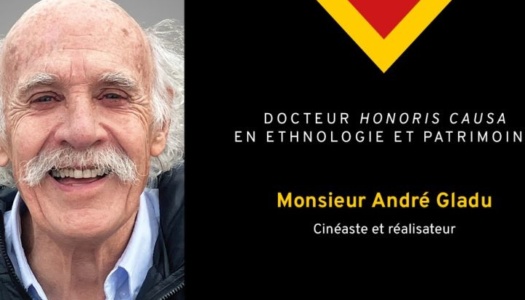 André Gladu, récipiendaire d’un doctorat honoris causa en ethnologie et patrimoine